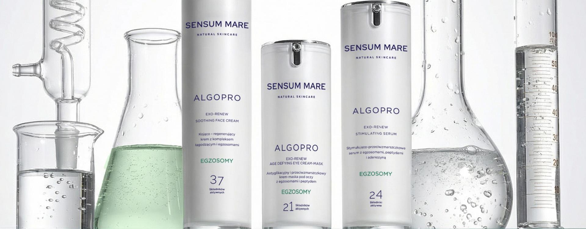 SENSUM MARE wprowadza linię ALGOPRO z egzosomami. Nowy poziom pielęgnacji longevity